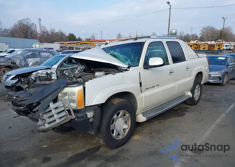 2004 Cadillac Escalade Ext Standard z USA, uszkodzony, nr VIN 3GYEK62N84G254806